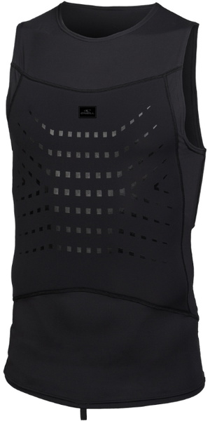 2026 O'Neill Mens Neoprene Skins Rib Cage Vest 5622 - Black